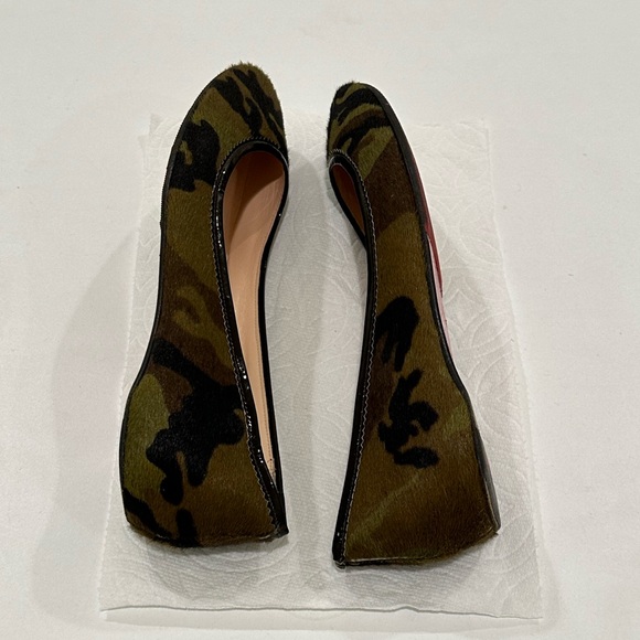 Christian Louboutin Pony Hair Camo Flats 36.5 - Picture 2 of 7